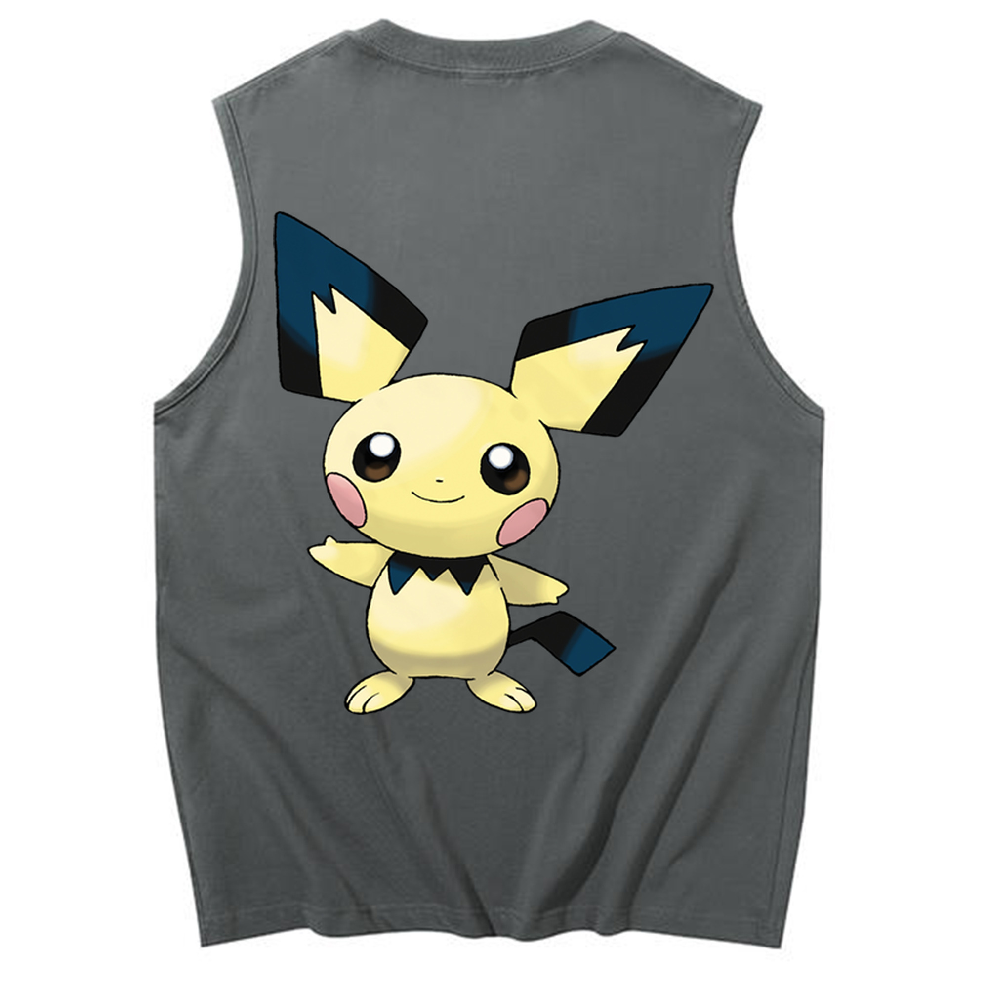 （画像用） ポケットモンスター Pokémon コットン100％タンクトップ（背面プリント）